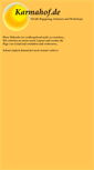 Mobile Screenshot of karma-urlaub.de